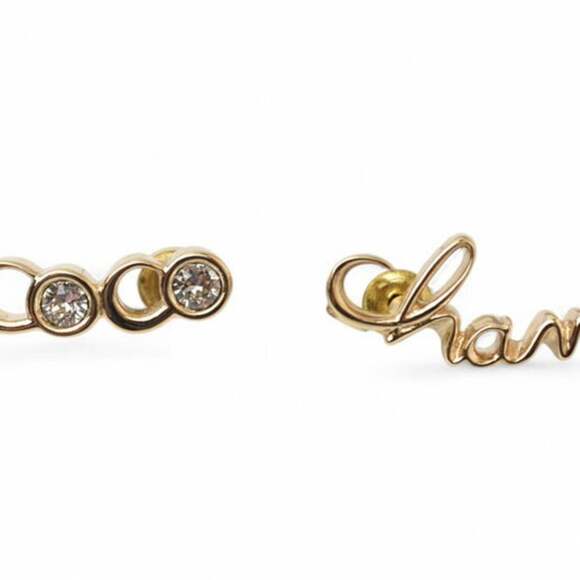 CHANEL Gold Earrings